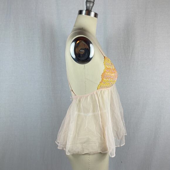 Victoria's Secret Embroidered Floral Lingerie Top - Picture 3 of 8